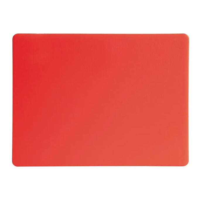 Hygiplas Low Density Chopping Board Red – 305 × 229 × 12 mm  Chopping Boards and Racks