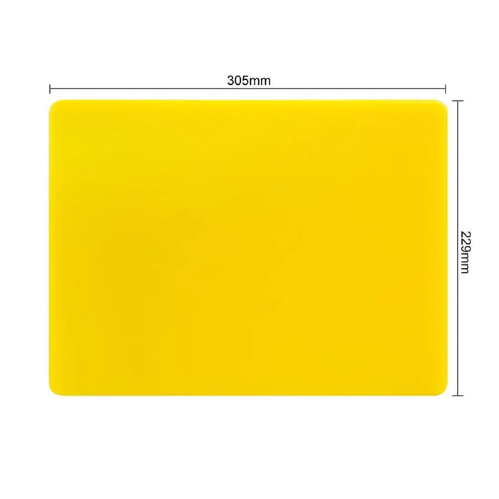 Hygiplas Low Density Chopping Board Set – 7 Piece (305 × 229 × 12 mm)  Chopping Boards and Racks