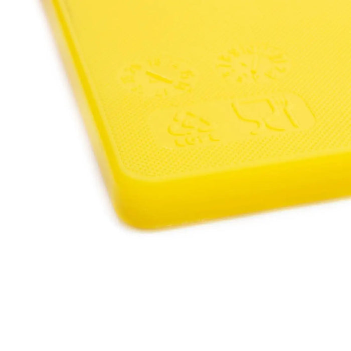 Hygiplas Low Density Chopping Board Yellow 450 × 300 × 10 mm  Chopping Boards