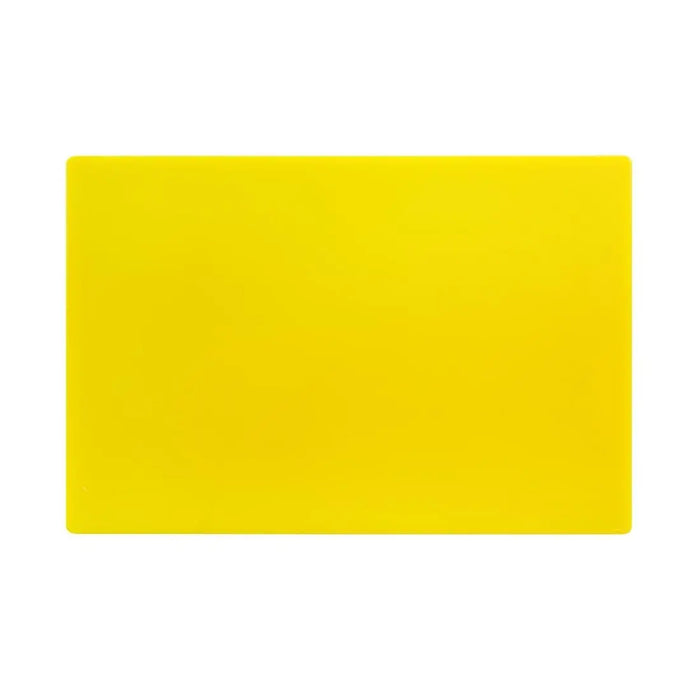 Hygiplas Low Density Chopping Board Yellow 450 × 300 × 10 mm  Chopping Boards