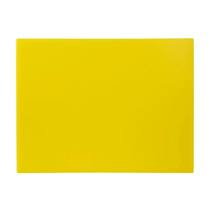 Hygiplas Low-Density Chopping Board Yellow Large  Chopping Boards