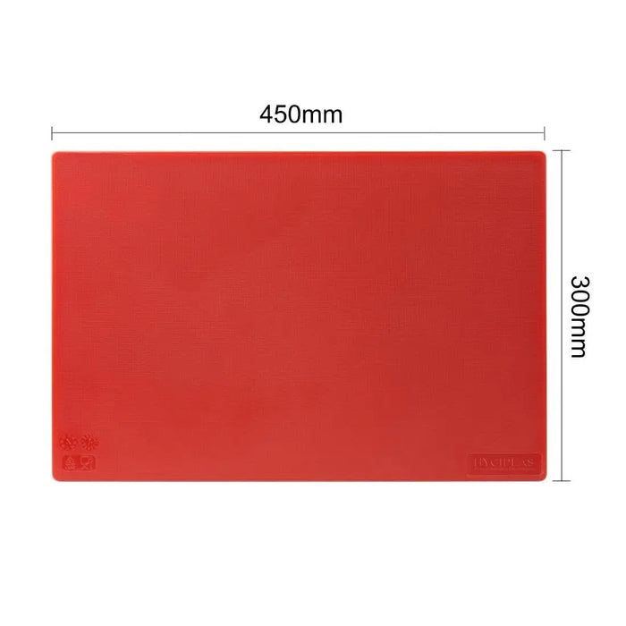Hygiplas Low Density Chopping Boards Pack of 6 (450×300×10 mm)  Chopping Boards and Racks