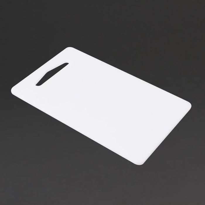 Hygiplas Low Density Cutting Board White - 153x250x6mm - CD269 - Simply Hospitality NZ