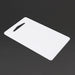 Hygiplas Low Density Cutting Board White - 153x250x6mm - CD269 - Simply Hospitality NZ