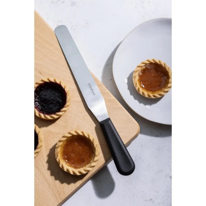 Hygiplas Palette Knife Black 205 mm  Professional Kitchen Knives