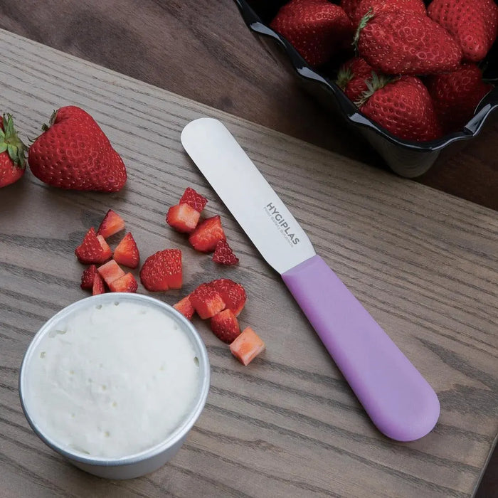 Hygiplas Palette Knife Purple 100 mm  Professional Kitchen Knives