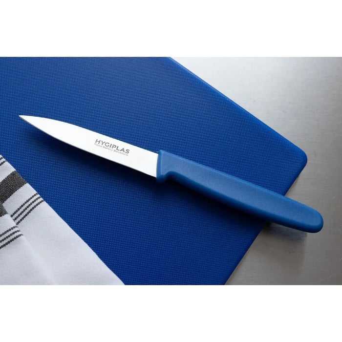Hygiplas Paring Knife Blue 85 mm  Professional Kitchen Knives