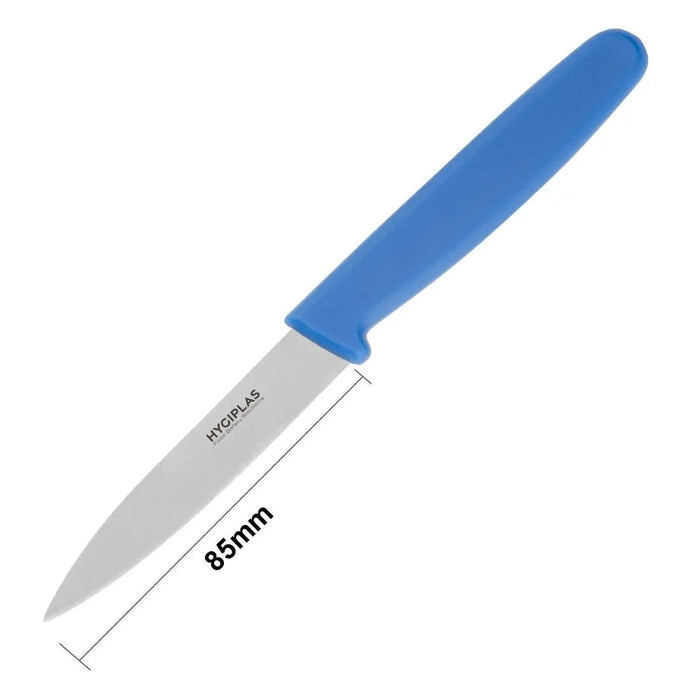 Hygiplas Paring Knife Blue 85 mm  Professional Kitchen Knives