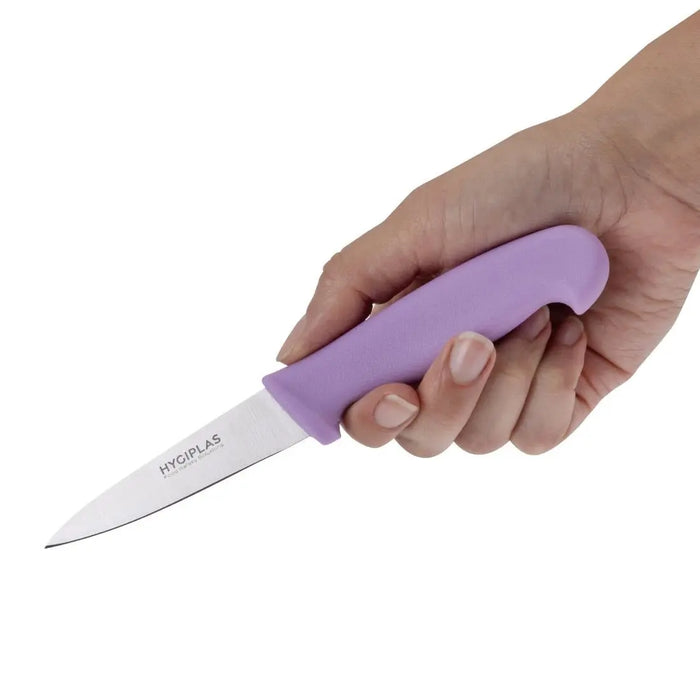 Hygiplas Paring Knife Purple 83 mm  Professional Kitchen Knives