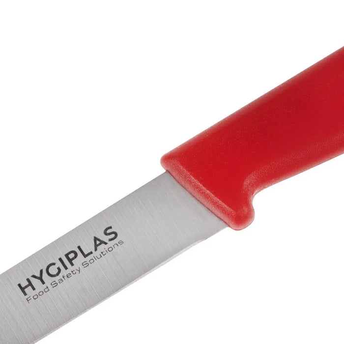 Hygiplas Paring Knife Red 85 mm  Professional Kitchen Knives