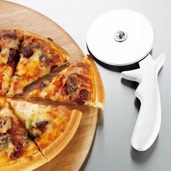 Hygiplas Pizza Wheel White 100 mm  Pizza Cutters
