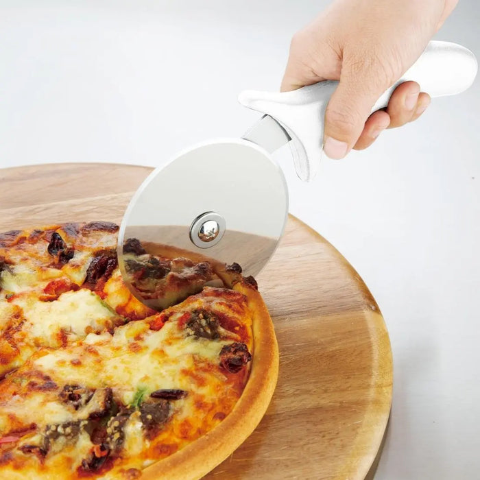 Hygiplas Pizza Wheel White 100 mm  Pizza Cutters