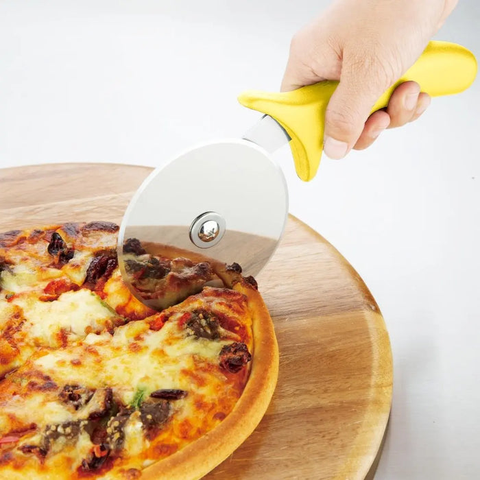 Hygiplas Pizza Wheel Yellow 100 mm  Pizza Cutters