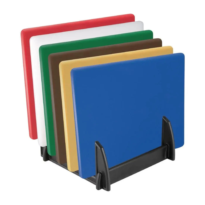 Hygiplas Plastic Chopping Board Rack Small – 6 × 14 mm Slots  Chopping Board Rack
