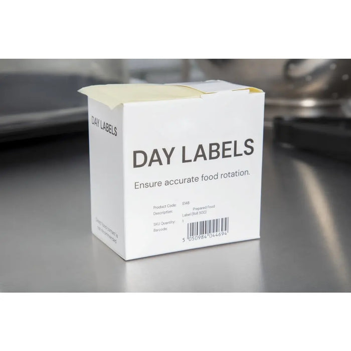 Hygiplas Prepped Product Removable Labels  Food Labelling