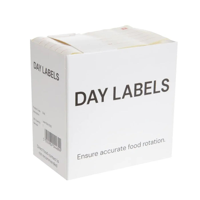 Hygiplas Prepped Product Removable Labels  Food Labelling