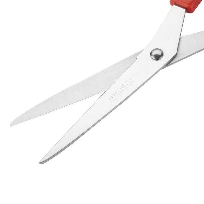 Hygiplas Red Colour Coded Scissors 203 mm  Kitchen Knives