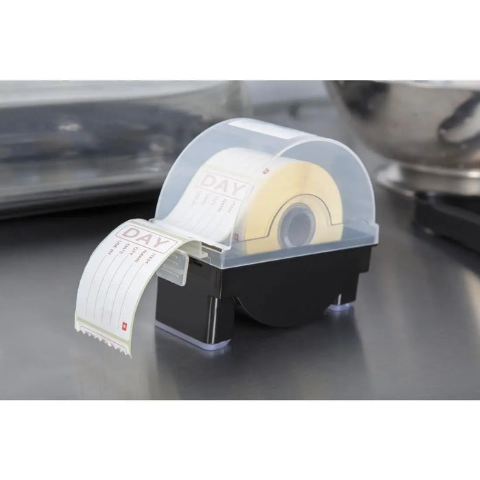 Hygiplas Removable Day Labels with Dispenser  Food Labelling