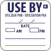 Hygiplas Removable Use By Labels (1000 Pack) - E150 - Simply Hospitality NZ