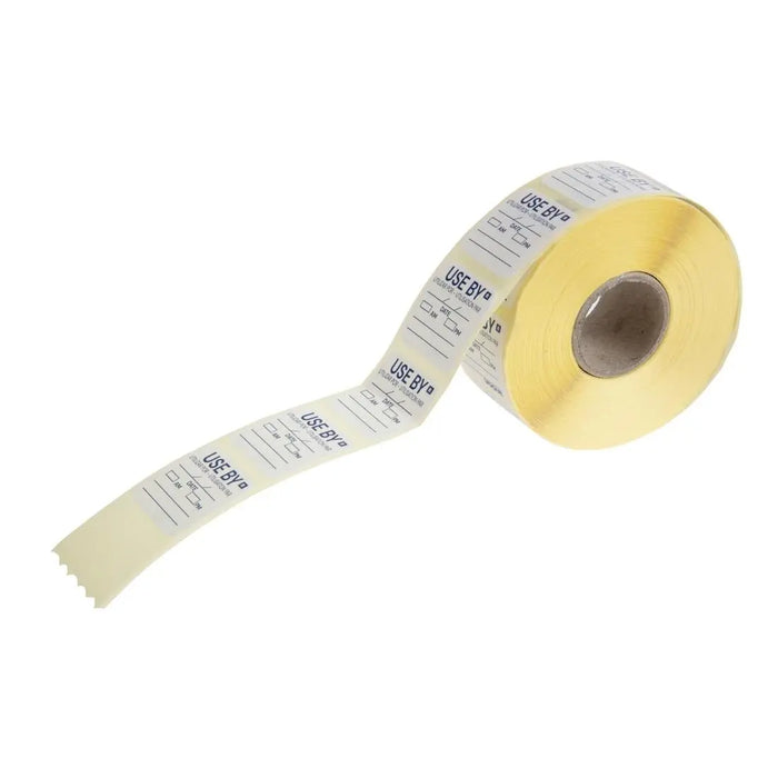 Hygiplas Removable Use-By Labels  Food Labelling