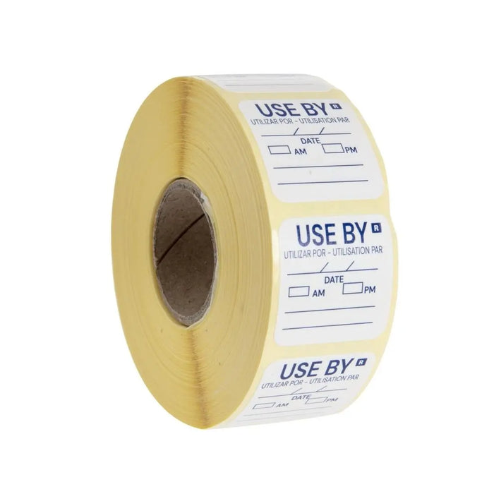 Hygiplas Removable Use-By Labels  Food Labelling