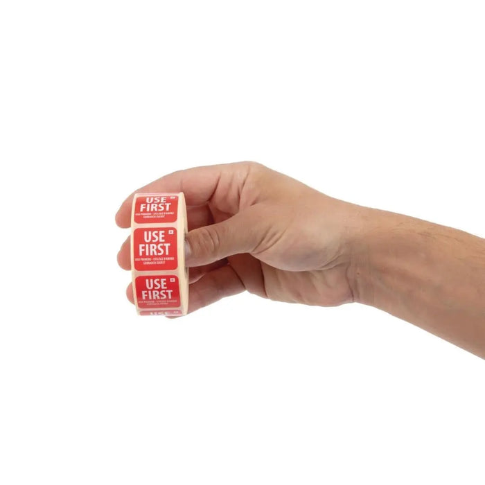 Hygiplas Removable Use First Labels  Food Labelling