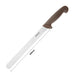 Hygiplas Serrated Slicer Knife Brown 250 mm  Professional Kitchen Knives