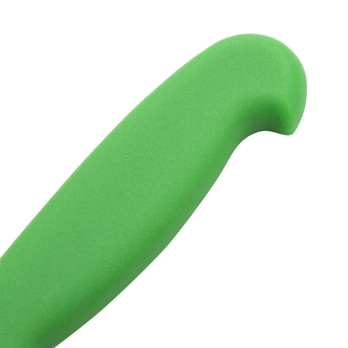 Hygiplas Serrated Vegetable Knife Green 105mm  Professional Kitchen Knives
