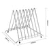 Hygiplas Stainless Steel Heavy Duty Chopping Board Rack – 7 Slots  Chopping Boards and Racks
