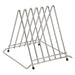 Hygiplas Stainless Steel Triangle Chopping Board Rack – 6 × 30 mm Slots  Chopping Boards and Racks