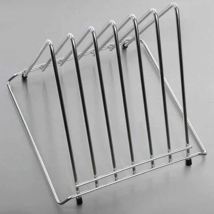 Hygiplas Stainless Steel Triangle Chopping Board Rack – 6 × 30 mm Slots  Chopping Boards and Racks