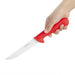 Hygiplas Stiff Blade Boning Knife – Red 150 mm  Professional Kitchen Knives