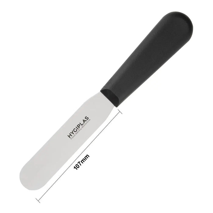 Hygiplas Straight Blade Palette Knife Black 103 mm  Professional Kitchen Knives