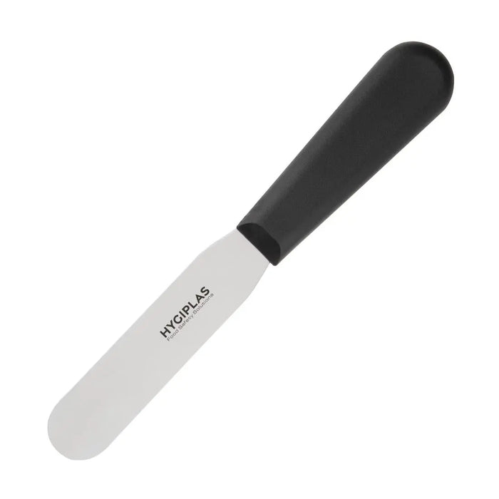 Hygiplas Straight Blade Palette Knife Black 103mm - D401 - Simply Hospitality NZ