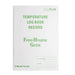 Hygiplas Temperature Log Book  Log Book