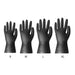 Hygiplas Vinyl Powder-Free Gloves Black  Safety Gloves