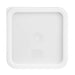 Hygiplas White Square Food Storage Container Lid Medium - CF050 - Simply Hospitality NZ