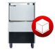ITV SPIKA NG70 Full Dice Self-contained Ice Maker - SPIKA NG70A FD product image