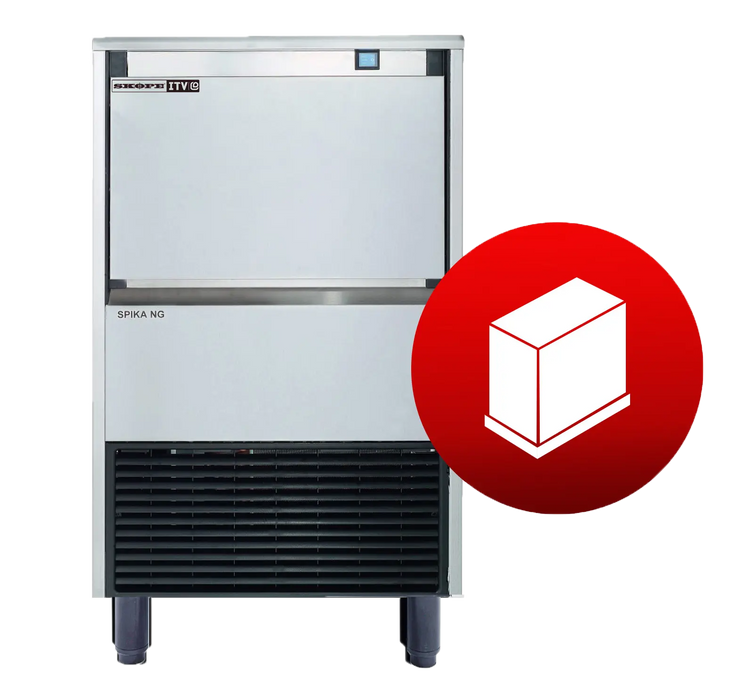 ITV SPIKA NG70 Half Dice Self-contained Ice Maker - SPIKA NG70A HD product image