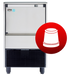 ITV GALA NG110 Self-contained Ice Maker - GALA NG110 A product image