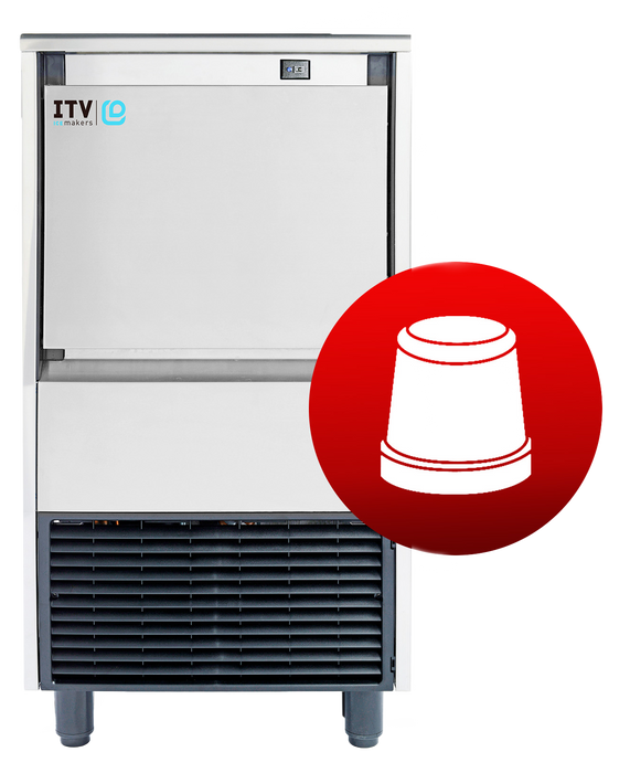 ITV GALA NG45 A DP Self-contained Ice Maker with Drain Pump product image