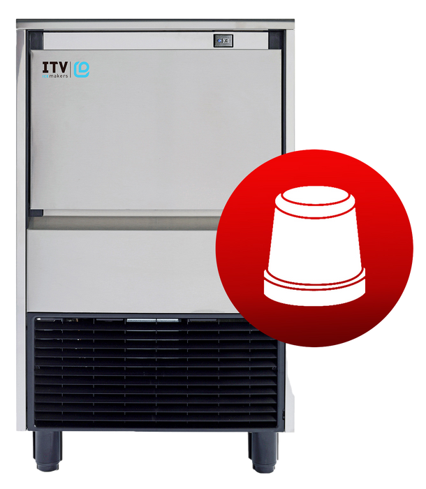 ITV GALA NG60 A DP Self-contained Ice Maker with Drain Pump product image