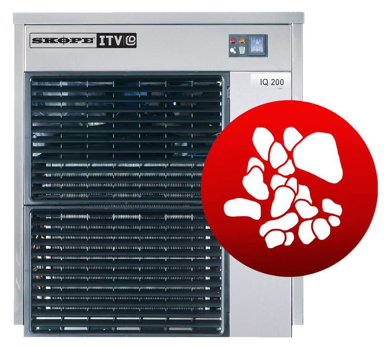 ITV ICE QUEEN IQ200 Granular Ice Maker - IQ 200 A product image