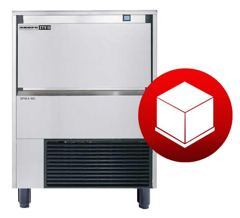 ITV SPIKA NG100 Full Dice Self-contained Ice Maker - SPIKA NG100A FD product image