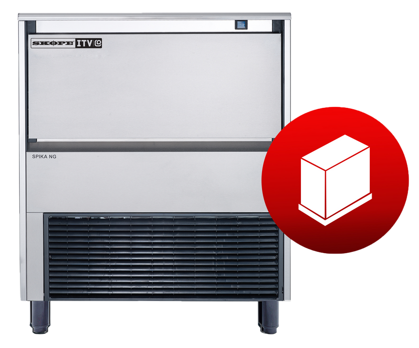 ITV SPIKA NG150 Half Dice Self-contained Ice Maker - SPIKA NG150A HD product image