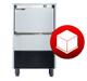 ITV SPIKA NG70 Full Dice Self-contained Ice Maker - SPIKA NG70A FD product image