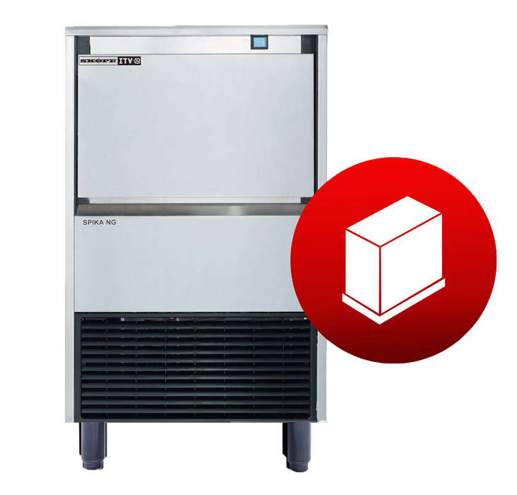 ITV SPIKA NG70 Half Dice Self-contained Ice Maker - SPIKA NG70A HD product image
