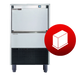 ITV SPIKA NG70 Half Dice Self-contained Ice Maker - SPIKA NG70A HD product image