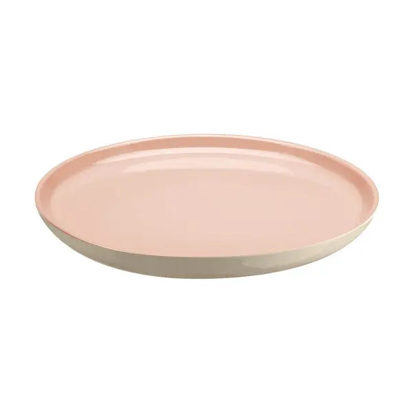 Emile Henry XL Plate 28cm - Powder Pink/Ivory  Plates