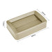 Jantex 60/80ltr Slim Bin Lid Beige  Rubbish Bins